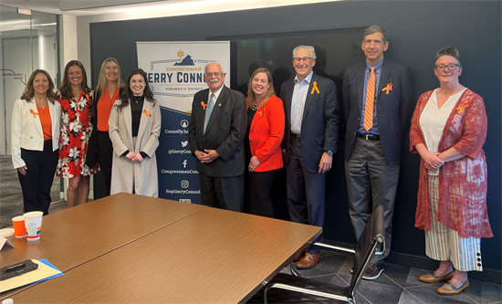 Rep. Connolly with the panelists from his Intertility Week roundtable.