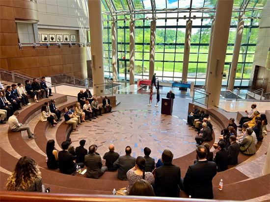 Rep. Connolly speaks at his annual Service Academy reception