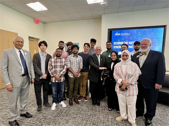 Rep.Connolly at a Cybersecurity Event at GMU