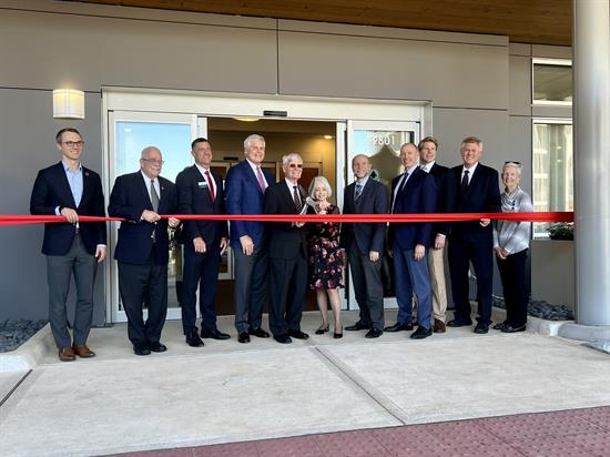 Rep. Connolly attends the ribbon cutting for the Woodleigh Chase Senior Living Community
